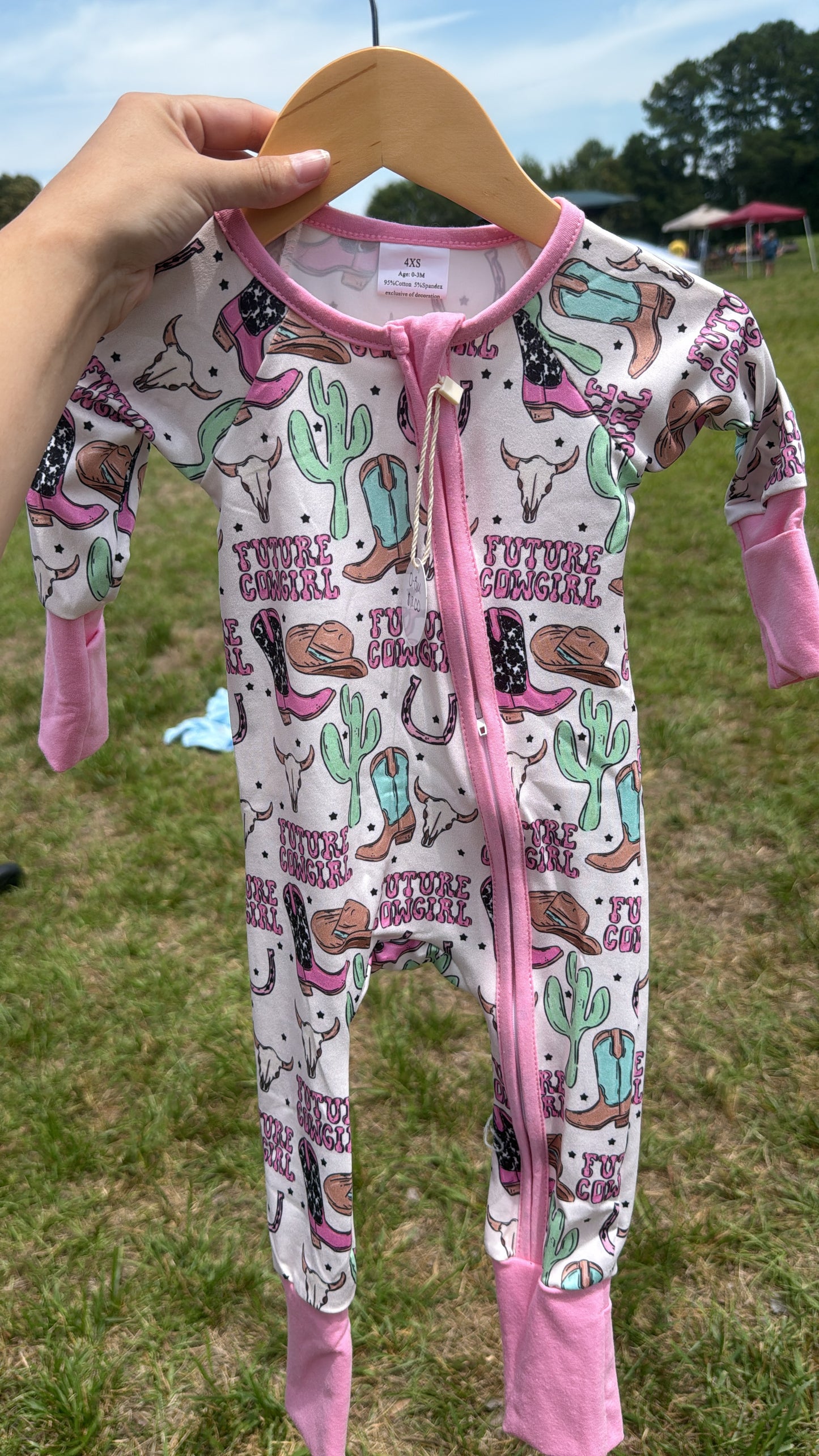 Future Cowgirl Romper