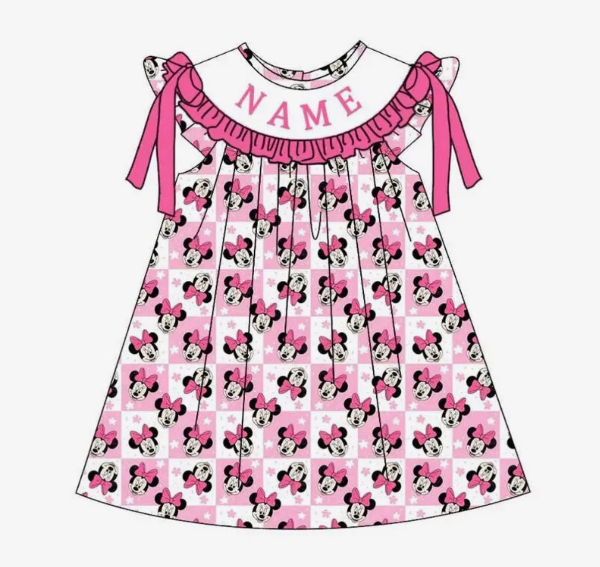 Minnie Custom Smock “Caroline”