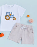 Fall On The Farm Shorts Set