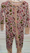 Ice Skate Christmas Bamboo Zippy