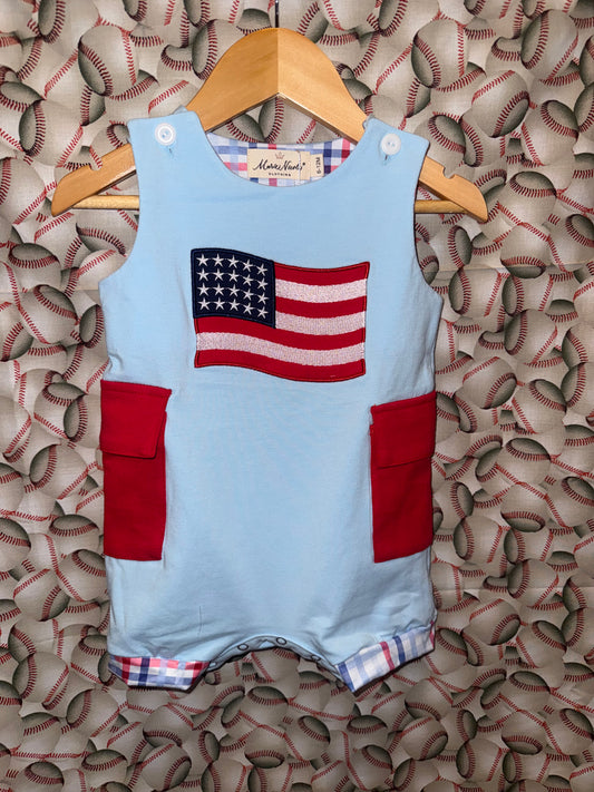 4th of July Romper