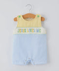 Jesus Loves Me Boys Romper